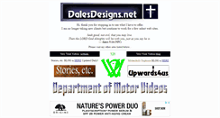 Desktop Screenshot of dalesdesigns.net